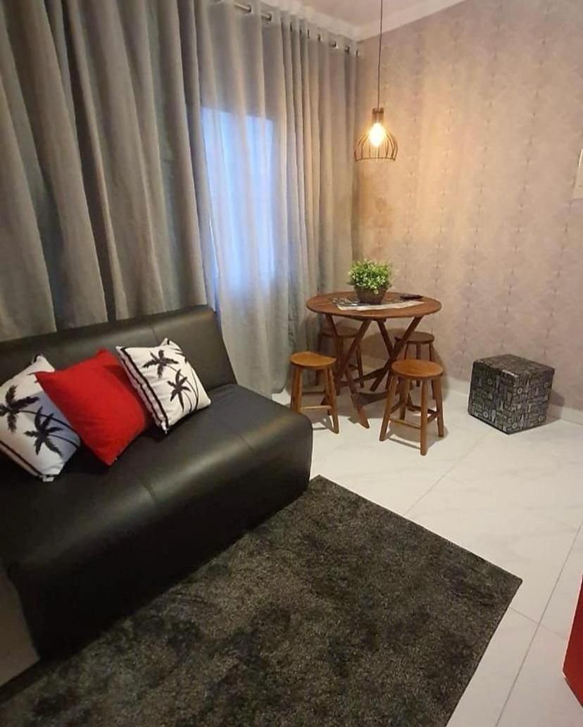 113 Canto Do Forte - 1Dorm - 200 M Da Praia E 20M Dos Bares E Restaurantes - Estacionamento Gratuito E Wi Fi , Tv A Cabo Прая-Гранди Экстерьер фото