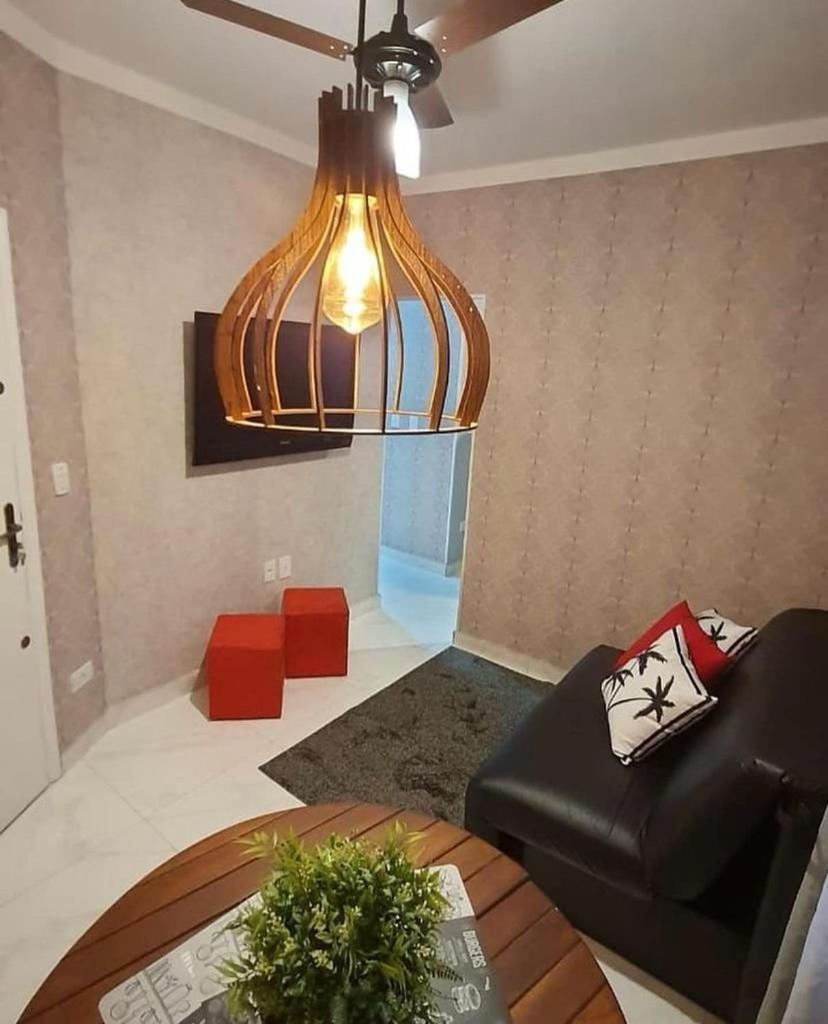 113 Canto Do Forte - 1Dorm - 200 M Da Praia E 20M Dos Bares E Restaurantes - Estacionamento Gratuito E Wi Fi , Tv A Cabo Прая-Гранди Экстерьер фото