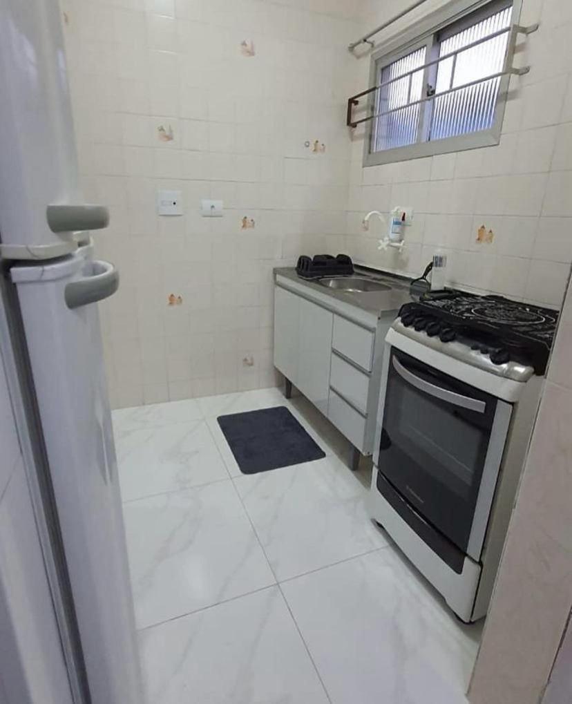 113 Canto Do Forte - 1Dorm - 200 M Da Praia E 20M Dos Bares E Restaurantes - Estacionamento Gratuito E Wi Fi , Tv A Cabo Прая-Гранди Экстерьер фото