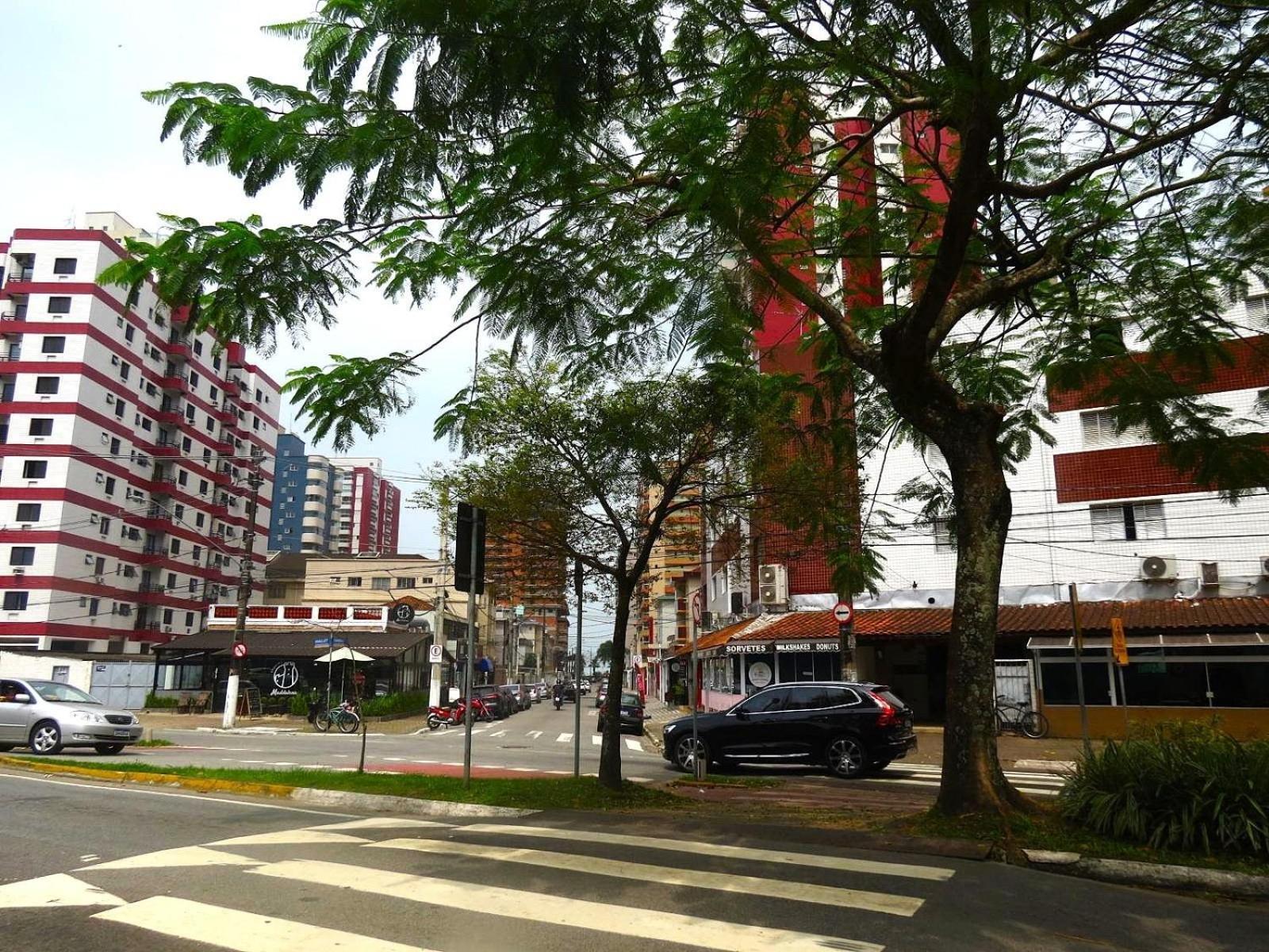 113 Canto Do Forte - 1Dorm - 200 M Da Praia E 20M Dos Bares E Restaurantes - Estacionamento Gratuito E Wi Fi , Tv A Cabo Прая-Гранди Экстерьер фото